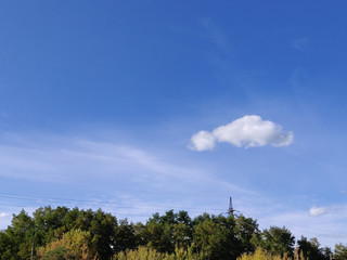 Obraz premium Sky and clouds