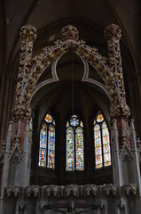 Fototapeta na wymiar St. Elisabeth Church in Marburg, Germany
