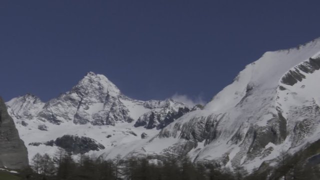 Gro&szlig;glockner, h&ouml;chster Berg &Ouml;sterreichs, K&ouml;dnitztal, J&ouml;rgnalm, Kals, Lucknerhaus, Alm, Glockner, Schnee, Eis, Winter, Fr&uuml;hling, Schnee, Schneeschmelze, Kals, Osttirol, Hohe Tauern, Nationalpark, Fr&uuml;hj
