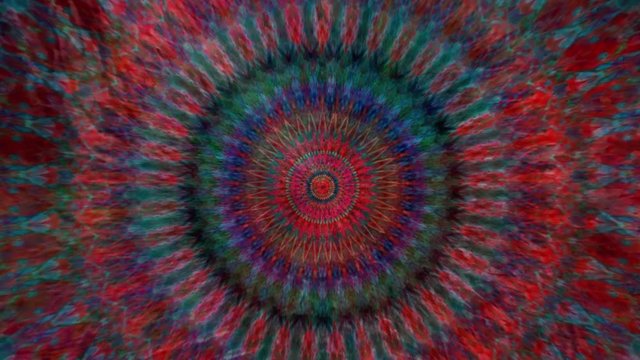 Fabulous Dreamlike Psychedelic Blur footage background of motion surface of trendy colorful original Abstraction Art pattern flow. Moving Seamless loop psychotherapy.
