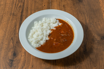 カレーライス　Curry and rice
