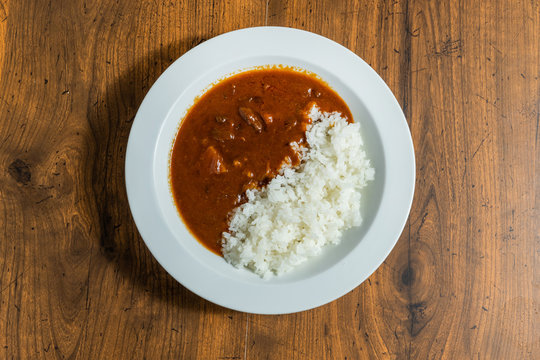 カレーライス　Curry and rice