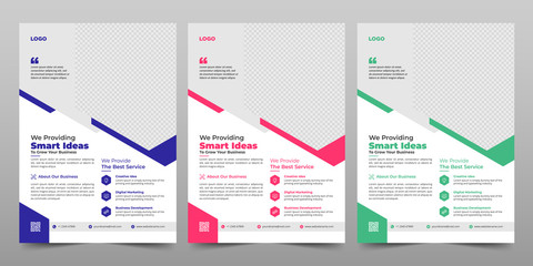 Creative Corporate & Business Flyer Brochure Template Design, abstract business flyer, vector template design. Brochure design, cover, annual report, poster, flyer