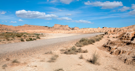 road in desert