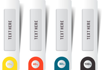 Creative infographics elements. EPS10.Business ideas. element, colorful