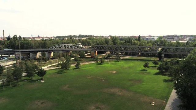 Gleisdreieck Park In Berlin Germany