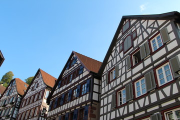 Estilo de casa de entramado en la Selva Negra - Alemania