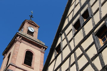 Estilo de casa de entramado en la Selva Negra - Alemania