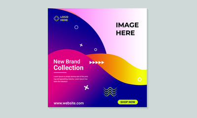 Sale social media post  banner design 