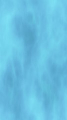 Background of abstract white color smoke isolated on blue color background. The wall of white fog. 3D illustration