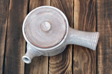 Handmade teapot