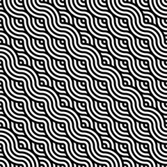 Black and white circle pattern for background