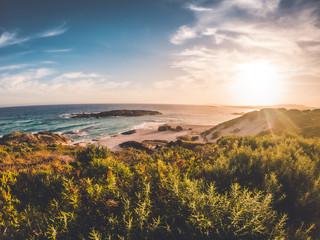 Atardecer en Australia, Lights beach.