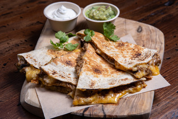 Quesadilla Mexican Food.