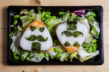 Japanese rice balls onigiri