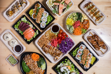 Traditional japanese food