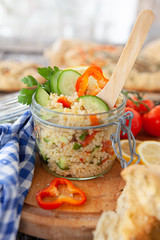 Leckerer Ptitim / Couscous Salat