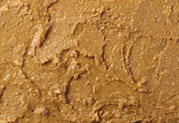 Peanut butter background and texture
