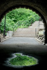 Underpass And Steps