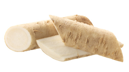 Cut horseradish a.rusticana, paths