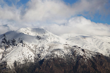 Fototapeta na wymiar Mountains in Patagonia