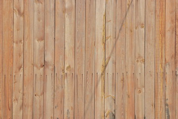 wall of boards with rusty nails