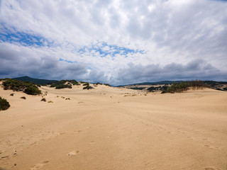 Dunes of Piscinas, the largest natural beach in Europe, Arbus, Sardinia, Italy