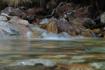 Fototapeta na wymiar Beautiful creek in Norway - Bergen