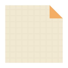 Sheet copybook in a cell vector icon.