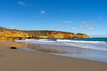 Australia Victoria sea coast sea rock