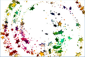 Falling star background