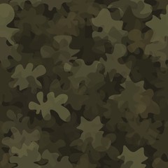 Camouflage seamless pattern background masking camo repeat print