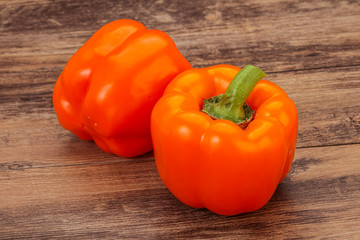 Orange sweet tasty Bell Pepper