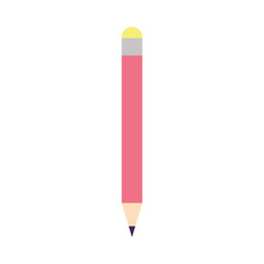 school pencil supply isolated icon design