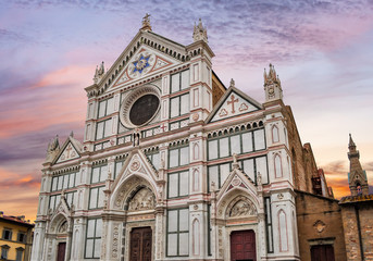 Basilica of the Holy Cross (Santa Croce), Florence, Italy