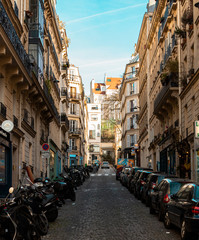 street in montmartre