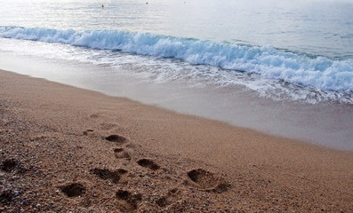 The Mediterranean Sea in Spain.