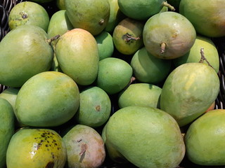 Mangoes in the market