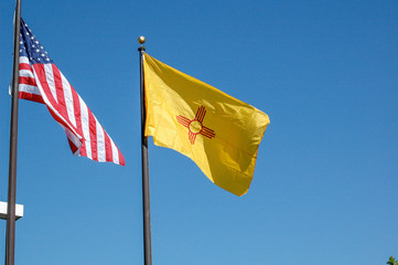 Flagge von New Mexico, USA