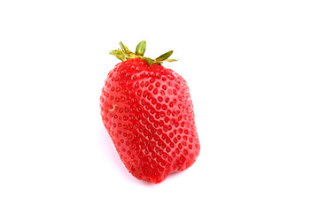 Strawberries berry isolated on white background
