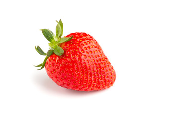 Strawberries berry isolated on white background