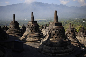 Fototapeta premium Scenery in islands of Indonesia. 