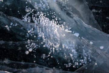 water flowing into the water