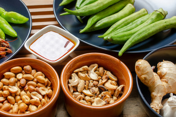 Ingredientes Caruru