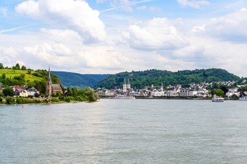 Fototapeta premium Boppart, Mittelrhein, Germany