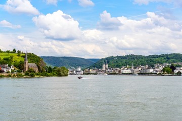 Fototapeta premium Boppart, Mittelrhein, Germany
