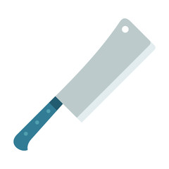 Ax for cutting meat vector flat isolated on white