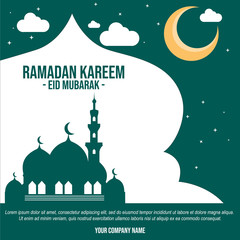 Ramadhan Kareem's greeting designs