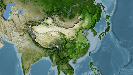 China, satellite B - dark glow © Yarr65