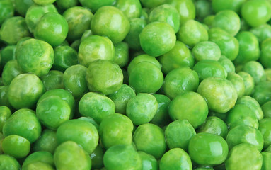 fresh green peas